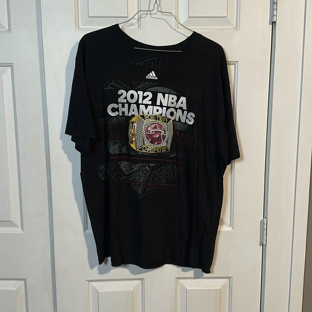 2012 Miami Heat National NBA Champions Shirt 2x